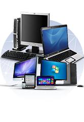 لابتوب وكمبيوتر